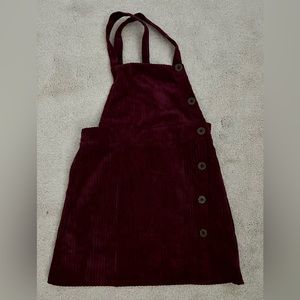 Art Class Burgundy corduroy dress